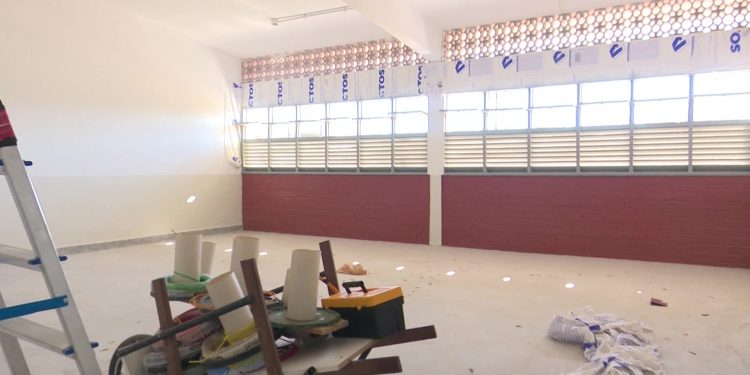 Reforma do Eliseu Viana atinge 65% de conclusão