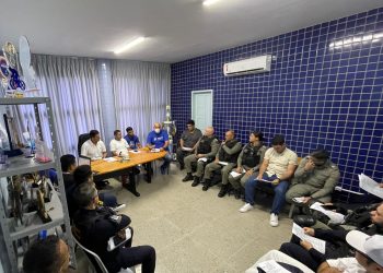 Forças de segurança traçam plano de ação para o Potiba do Futsal