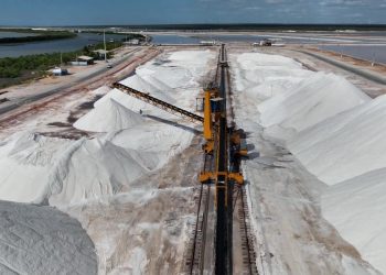 “Tarifaço” pode gerar perda de mercado de até 600 mil torneladas do sal potiguar por ano