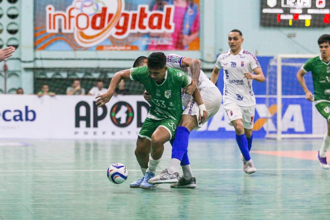 Apodi Futsal é derrotado pelo Paraná, mas avança para a segunda fase do Brasileiro
