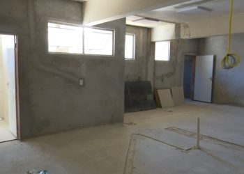 Obras da ala pediátrica do Hospital Tarcísio Maia atingem 70% de conclusão