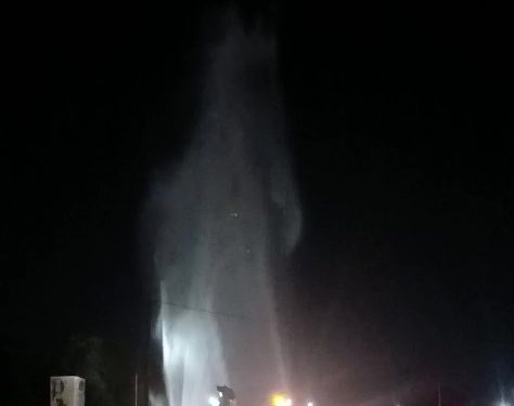 Novo acidente rompe tubulação da adutora e suspende abastecimento em Mossoró e Assú