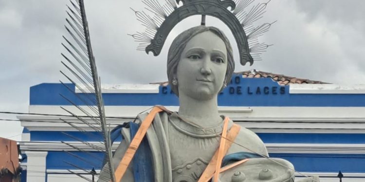 Santa Luzia será homenageada com estátua no Museu do Sertão de Mossoró