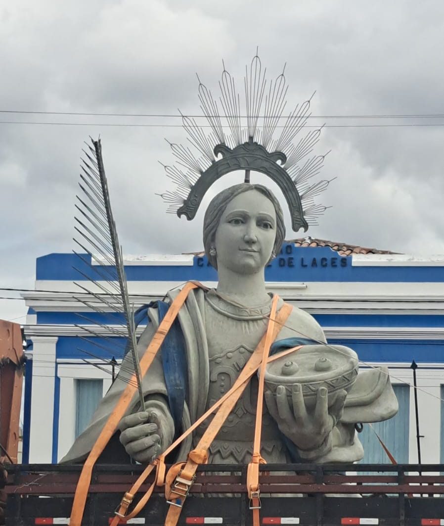 Santa Luzia será homenageada com estátua no Museu do Sertão de Mossoró