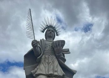 Estátua de Santa Luzia será abençoada durante a XXI Jornada Cultural do Museu do Sertão