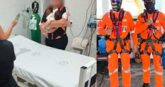 Bombeiros Civis salvam bebê de 1 mês após engasgo em comunidade rural de Carnaubais
