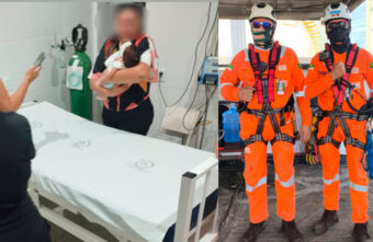 Bombeiros Civis salvam bebê de 1 mês após engasgo em comunidade rural de Carnaubais