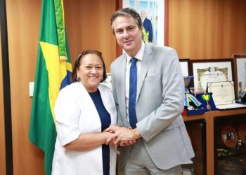 Fátima Bezerra cumpre agenda em Lajes e em Mossoró com o ministro da Educação