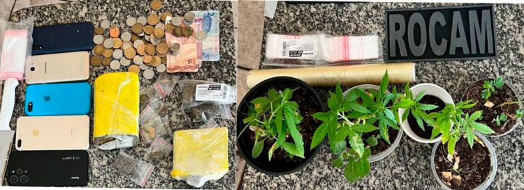 Polícia prende suspeito de tráfico de drogas no Bairro Barrocas