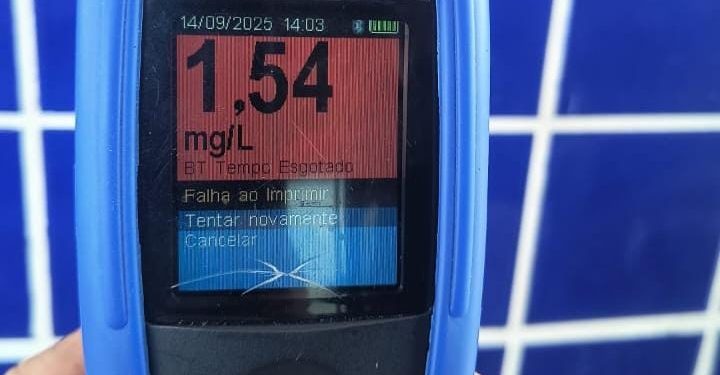 Motorista alcoolizado provoca acidente em posto de combustíveis de Assú