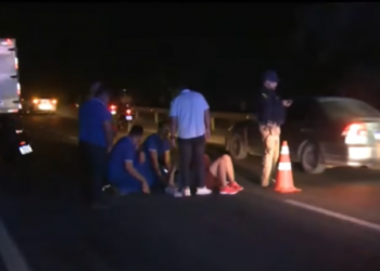 Acidente é registrado na BR-304, em Mossoró