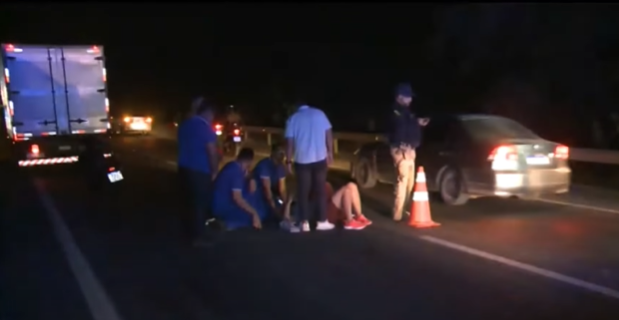 Acidente é registrado na BR-304, em Mossoró