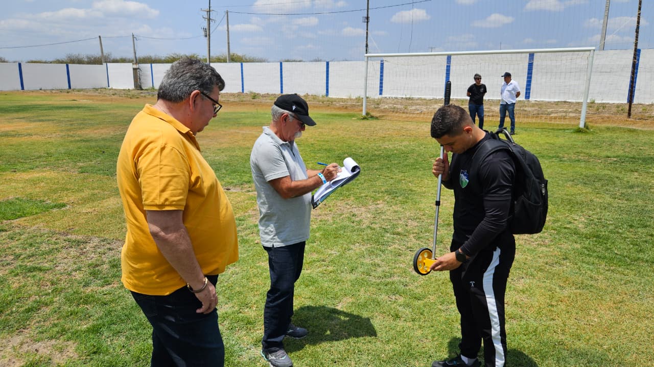 FNF vistoria estádios de Apodi e Serra do Mel e o centro de treinamentos do Mossoró