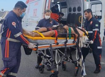 Homem atropelado na BR-304 morre no Hospital Regional Tarcísio Maia