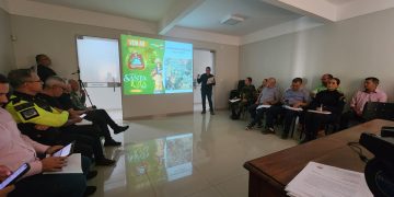 Paróquia de Santa Luzia apresenta programação 2025 dos festejos da padroeira para forças de segurança