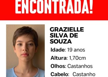 Jovem de 19 anos desaparecida em Mossoró é encontrada pela Polícia Civil