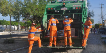 Prefeitura ajusta serviços de limpeza urbana durante os dias 24 e 25 de dezembro em Mossoró