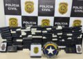 Ação da Polícia Civil e Receita Federal faz crime organizado ter prejuízo em mais de R$150 milhões