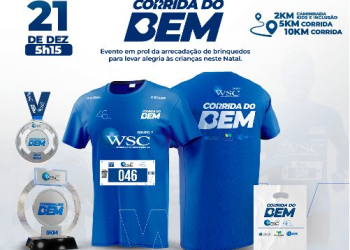 1ª Corrida do Bem está com inscrições abertas