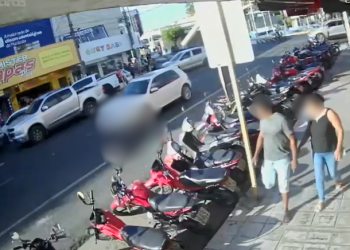 Mulher é atropelada no Centro de Mossoró