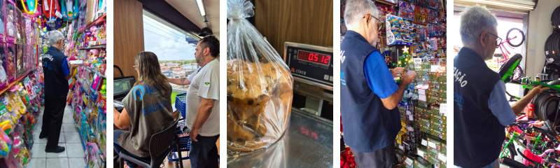 IPEM/RN fiscaliza alimentos, luminária e brinquedos típicos de fim de ano