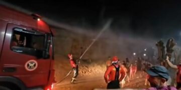 Corpo de Bombeiros faz a festa das crianças em Assu