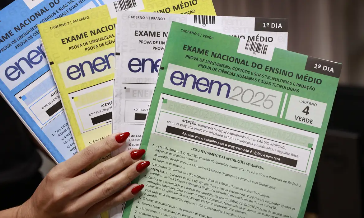 Enem 2025: candidatos já podem conferir resultados na internet