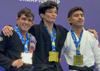 Mossoroense Júnior Silva é vice-campeão do Europeu de Jiu-Jítsu em Portugal