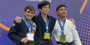 Mossoroense Júnior Silva é vice-campeão do Europeu de Jiu-Jítsu em Portugal