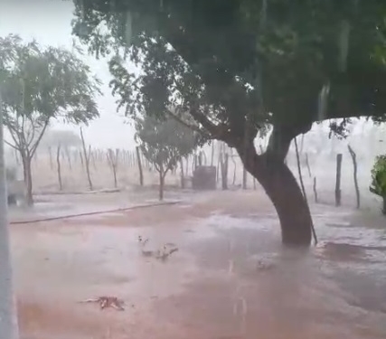 Chuvas fortes atingem municípios do Oeste do RN
