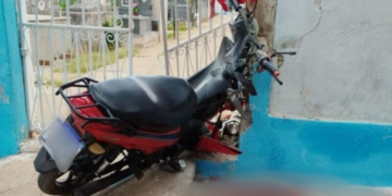 Motociclista morre ao colidir com muro de cemitério em Governador Dix-sept Rosado