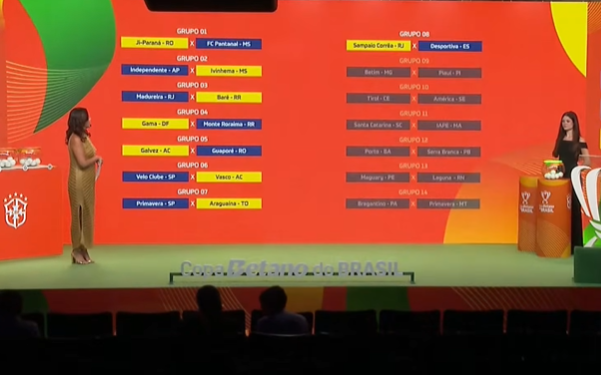 América, ABC e Laguna conhecem adversários na Copa do Brasil 2026