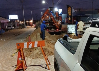 Caern realiza desobstrução na rede de abastecimento em Tibau