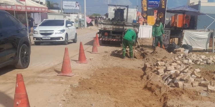 Caern conclui serviço na Avenida Dehon Caenga e retoma abastecimento em Tibau