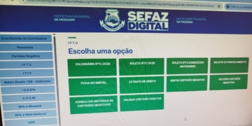 Boleto do IPTU 2026 está disponível no site da Sefaz Digital; veja o calendário