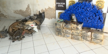 Polícia Militar apreende mais de 250 kg de maconha enterrada no Jucuri