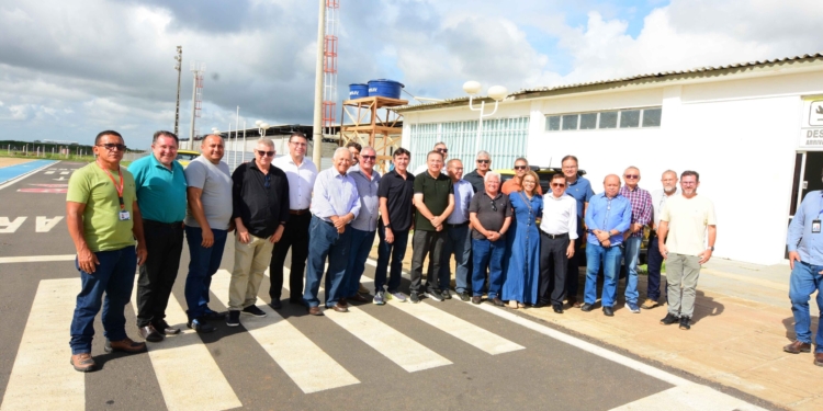 CDL Mossoró realiza visita técnica às obras do Aeroporto Dix-Sept Rosado