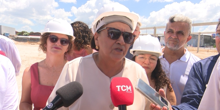 Fátima Bezerra visita obras do IERN em Mossoró e prevê entrega para outubro