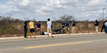 Motociclista morre após ser atropelado na BR-304, na zona rural de Mossoró