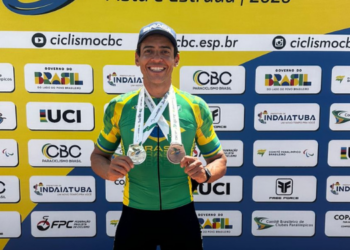 Dirceu Almeida conquista prata e bronze no Pan-Americano de Paraciclismo