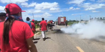 Após diálogo com Incra e Governo, MST libera tráfego na BR-405 após quase cinco horas